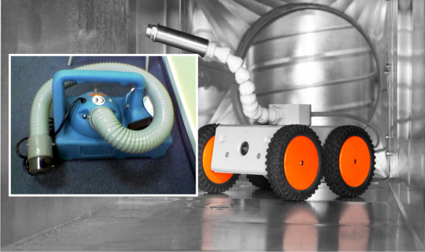 Dezynfekcji przewodów wentylacyjnych i klimatyzacyjnych