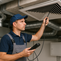 Monitoring i serwis systemów wentylacyjnych